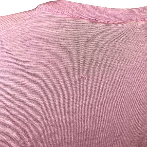 Ralph Lauren Purple Label Collection pastel pink lavender 100%. Cashmere sweater - Picture 7 of 7